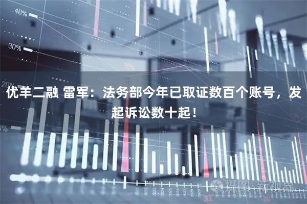 优羊二融 雷军：法务部今年已取证数百个账号，发起诉讼数十起！