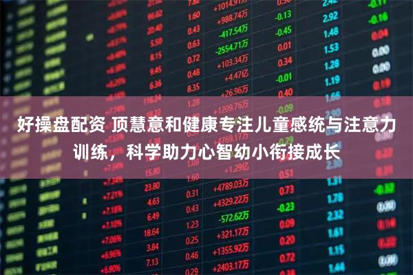 好操盘配资 顶慧意和健康专注儿童感统与注意力训练，科学助力心智幼小衔接成长